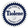 Image 1 : Rare Tiolene Porcelain Sign