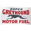 Rare Greyhound Motor Fuel Porcelain Sign