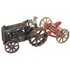 Image 1 : Arcade Toy Co. Cast Iron Tractor and Rake