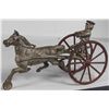 Image 1 : Cast Iron Pony Cart Toy