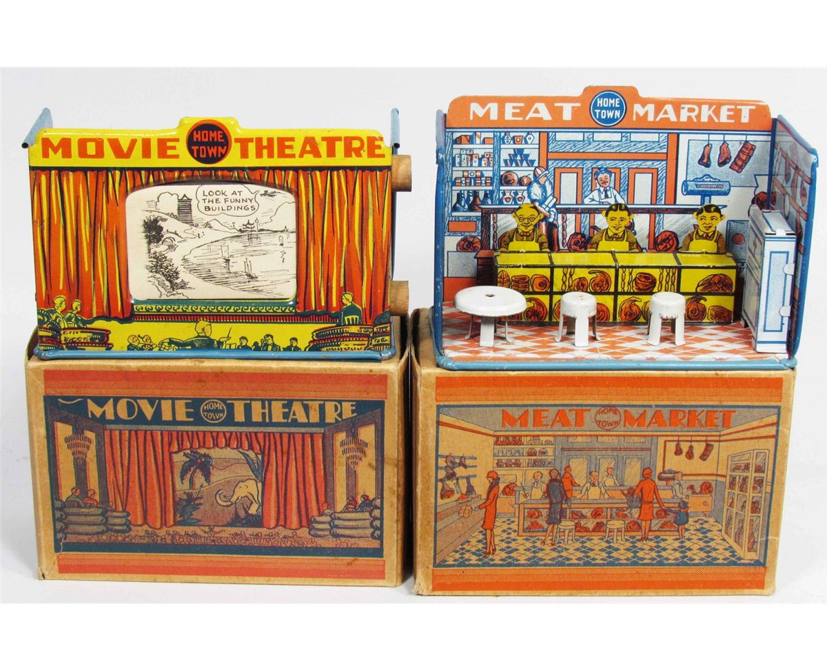 2 Louis Marx Tin Litho Toys