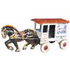 Louis Marx Tin Wind-Up Toy Milk Wagon