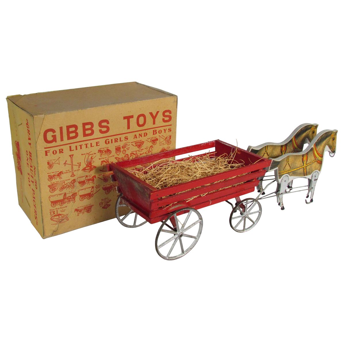 Gibbs Toys No. 50 "Gray Beauty Pacers"