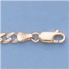 Image 1 : Genuine16\'14k  Gold-Yellow 4.4mm Rhod Figaro Chain14.4