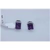 Image 1 : 15.50 CTW AMETHYST EARRING .925 STERLING SILVER