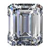 Image 1 : EGL CERT 0.51 CTW EMERALD DIAMOND G/SI1