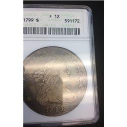 1799 Bust Dollar F12