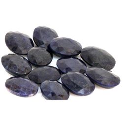 Natural 263 ctw Sapphire Oval (12) Stone