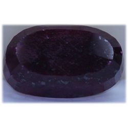 177.30 CTW RUBY OVAL CUT STONE