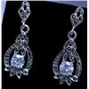 Image 1 : 39.50 CTW CZ ANTIQUE LOOKING JEWELRY .925 STERLING SILV