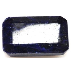 African Sapphire Loose Gems 148.14ctw Emerald Cut