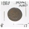 Image 1 : 1883 INDIAN HEAD PENNY RED BOOK VALUE IS $17.00+ *RARE VERY FINE GRADE*!! PENNY CAME OUT OF SAFE!!