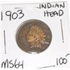 Image 1 : 1903 INDIAN HEAD PENNY RED BOOK VALUE IS $100.00+ *RARE MS-64 HIGH GRADE*!! PENNY CAME OUT OF SAFE!!