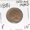 Image 1 : 1881 INDIAN HEAD PENNY RED BOOK VALUE IS $10.00+ *RARE FINE GRADE*!! PENNY CAME OUT OF SAFE!!