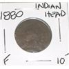 Image 1 : 1880 INDIAN HEAD PENNY RED BOOK VALUE IS $10.00+ *RARE FINE GRADE*!! PENNY CAME OUT OF SAFE!!