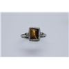 Image 1 : 11.95 TIGER EYE RING .925 STERLING SILVER