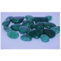 253.30 CTW AFRICAN EMERALD MIX SHAPES LOOSE STONES