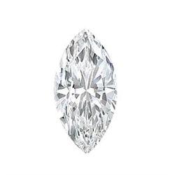 EGL CERT. 0.7 CTW MARQUISE DIAMOND F/SI2