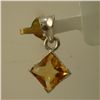 Image 1 : 4.75 CTW CITRINE PENDANT .925 STERLING SILVER
