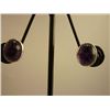 Image 1 : 22.00 CTW AMETHYST EARRING .925 STERLING SILVER