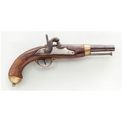 French Model 1822 Perc. Conv. Pistol