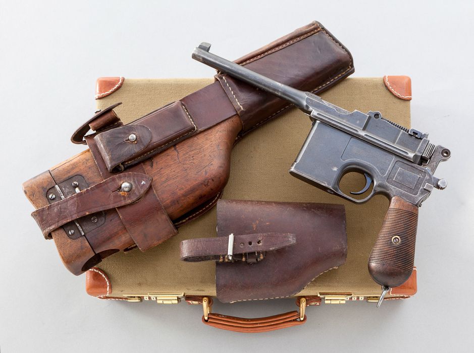 Wartime Commercial C96 Mauser Semi-Auto Pistol