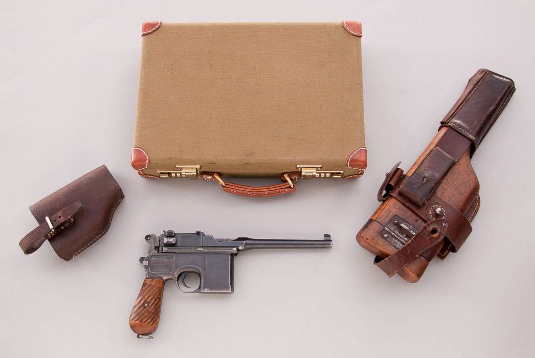 Wartime Commercial C96 Mauser Semi-Auto Pistol