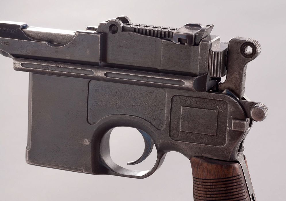 Wartime Commercial C96 Mauser Semi-Auto Pistol