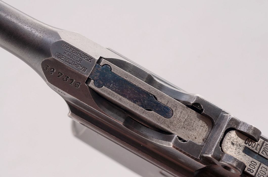 Wartime Commercial C96 Mauser Semi-Auto Pistol