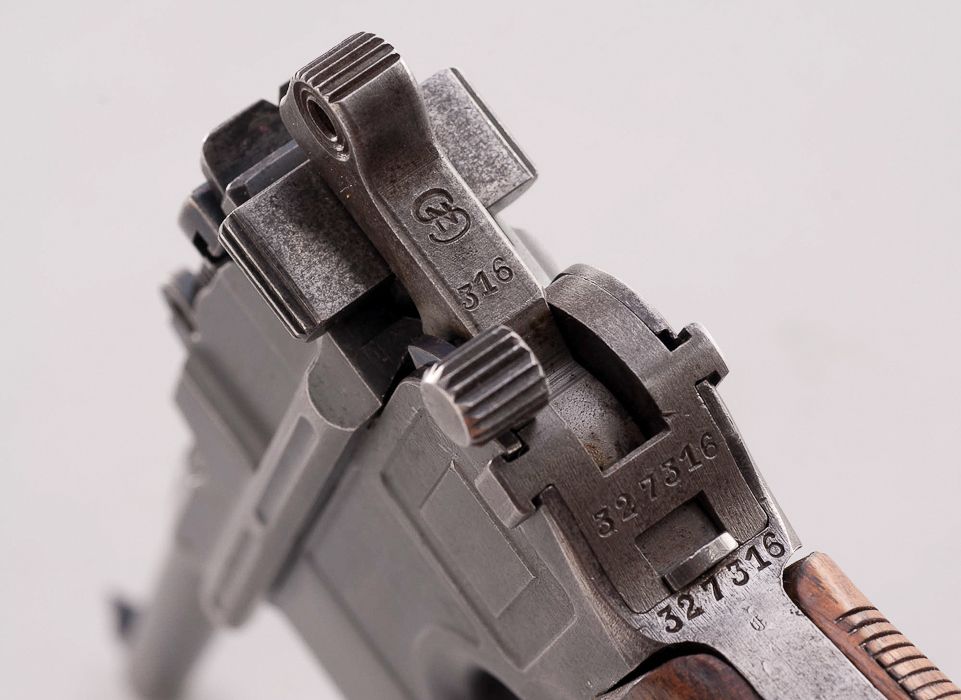 Wartime Commercial C96 Mauser Semi-Auto Pistol