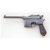 Wartime Commercial C96 Mauser Semi-Auto Pistol