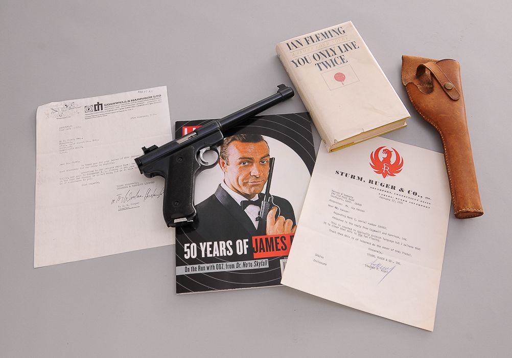James Bond Creator Ian Fleming's Ruger MKI Pistol