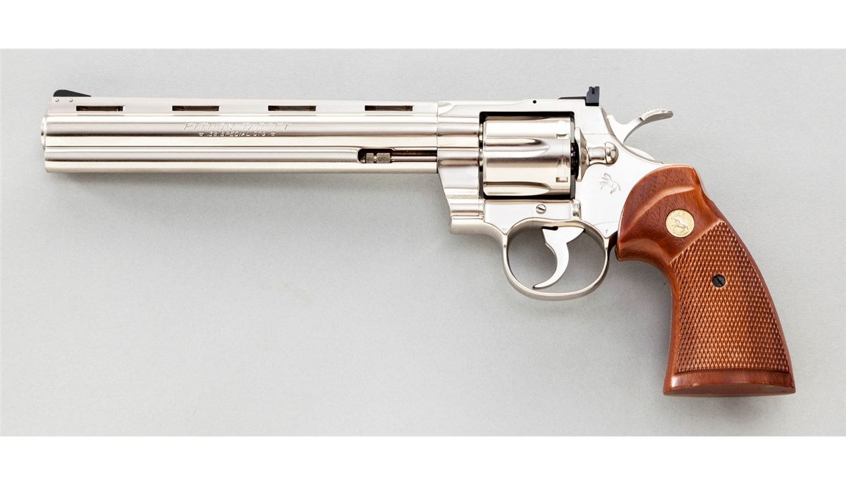 Rare Colt Python Target Revolver