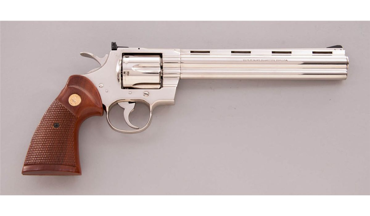 Rare Colt Python Target Revolver