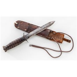 Scarce Blade mkd ''U.S. M3 R.C. Co.'' Trench Knife