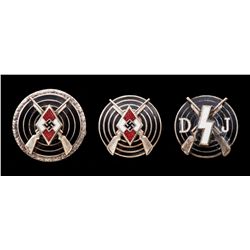 WWII German Set of 3 Marksmanship Badges