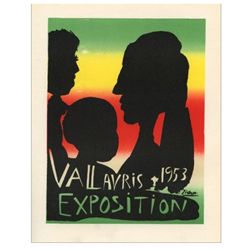 Pablo Picasso lithograph poster, 1959