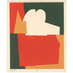 Serge Poliakoff pochoir | Temoignages pour l'art abstrait