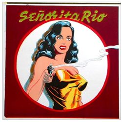 Mel Ramos original lithograph "Senorita Rio"