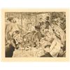 Image 1 : Pierre-Auguste Renoir etching "Dejeuner a Bougival"