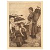 Image 1 : Pierre-Auguste Renoir etching "Pecheurs au bord de la mer"