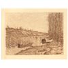 Image 1 : Alfred Sisley etching "La Seine a Moret"