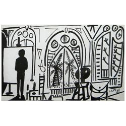 Pablo Picasso lithograph | Carnet Californie