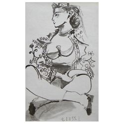 Pablo Picasso lithograph | Carnet Californie