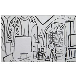 Pablo Picasso lithograph | Carnet Californie