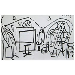 Pablo Picasso lithograph | Carnet Californie
