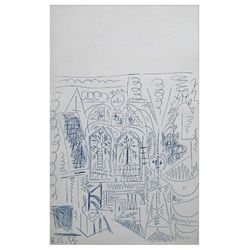 Pablo Picasso lithograph | Carnet Californie