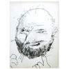 Image 1 : Pablo Picasso lithograph "Chauve, barbu et hilare"