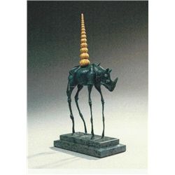 DALI "RHINOCEROS COSMIQUE" ORIG. LTD. ED. BRONZE