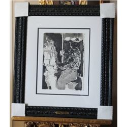 PICASSO ORIGINAL LITHOGRAPH 1961- TORO Y TOREROS